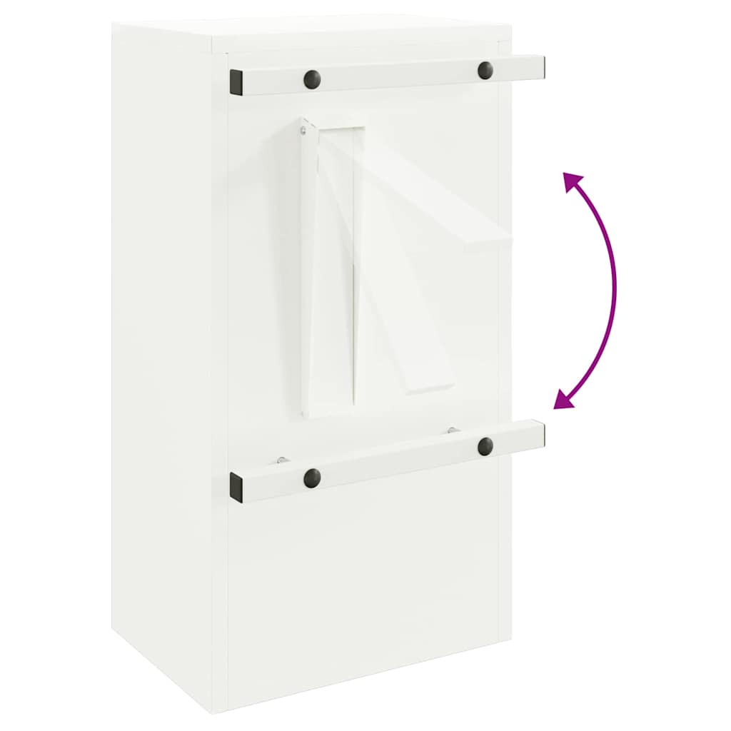 boîte aux lettres Blanc 30 x 23 x 55 cm Acier