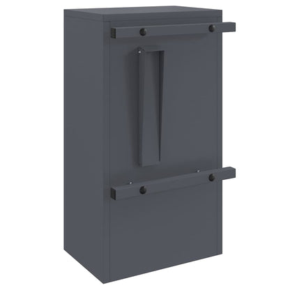 boîte aux lettres Anthracite 30 x 23 x 55 cm Acier
