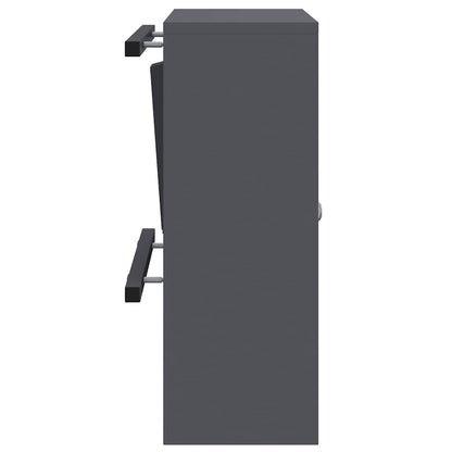 boîte aux lettres Anthracite 30 x 23 x 55 cm Acier