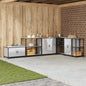 Étagère de rangement de cuisine Argenté Acier inoxydable