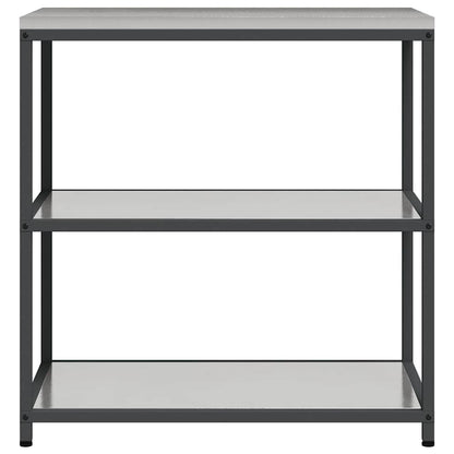 Étagère de rangement de cuisine Argenté Acier inoxydable