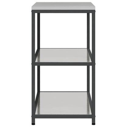 Étagère de rangement de cuisine Argenté Acier inoxydable