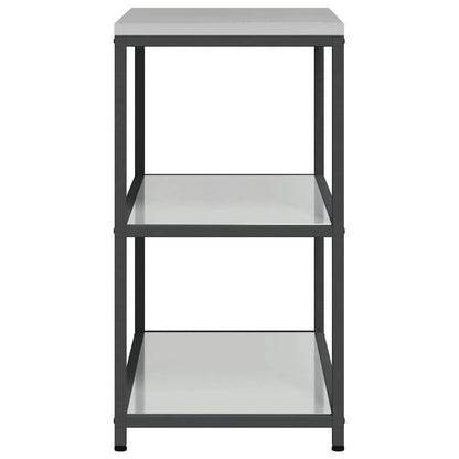 Étagère de rangement de cuisine Argenté Acier galvanisé