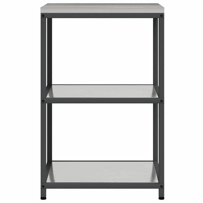 Étagère de rangement de cuisine Argenté Acier inoxydable
