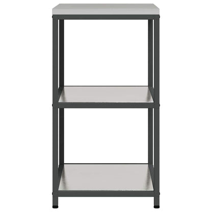 Étagère de rangement de cuisine Argenté Acier inoxydable