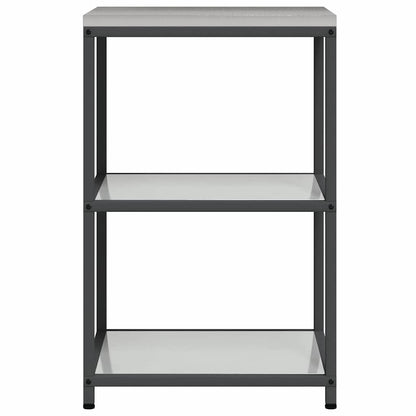 Étagère de rangement de cuisine Argenté Acier galvanisé