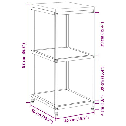 Étagère de rangement de cuisine Argenté Acier galvanisé