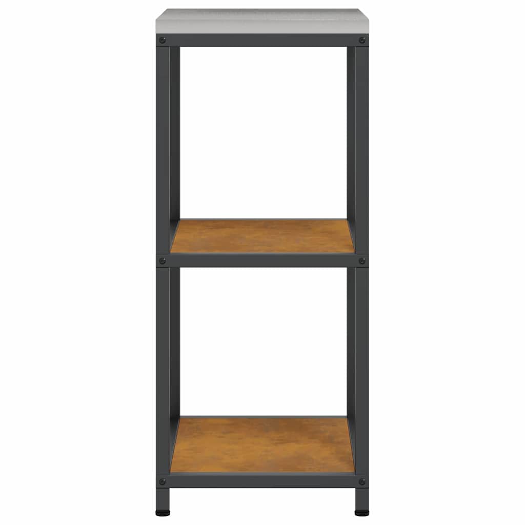 Étagère de rangement de cuisine avec étagère Rouillé