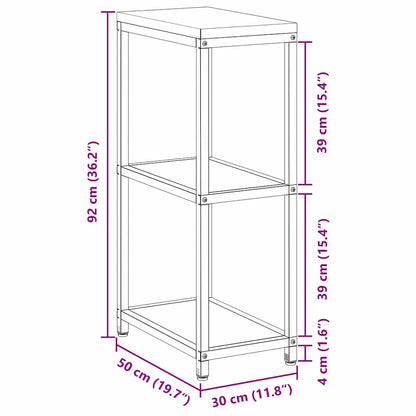 Étagère de rangement de cuisine Argenté Acier inoxydable