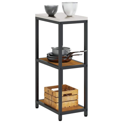Étagère de rangement de cuisine avec étagère Rouillé