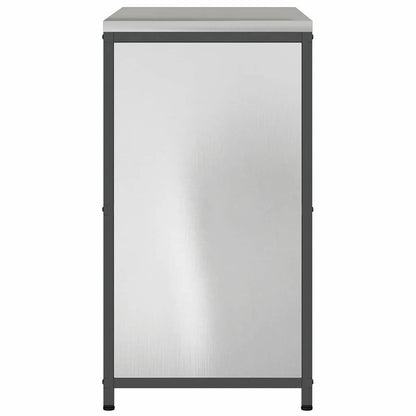 Meuble de rangement de cuisine Argenté Acier inoxydable