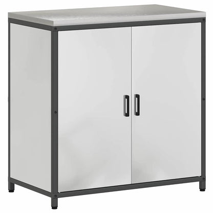 Meuble de rangement de cuisine Argenté Acier galvanisé