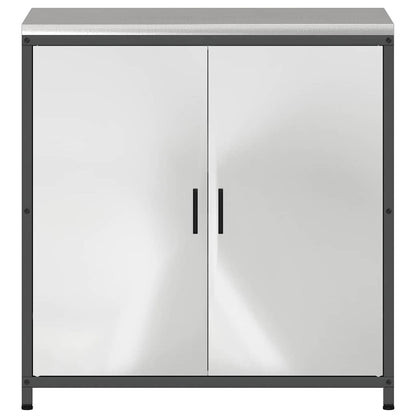 Meuble de rangement de cuisine Argenté Acier galvanisé