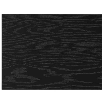 Étagère à livres 4 pcs Noir 40 x 30 x 1.5 cm Bois d'ingénierie