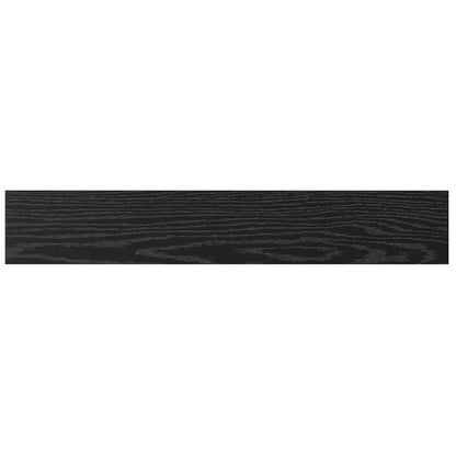 Étagère à livres 4 pcs Noir 60 x 10 x 1.5 cm Bois d'ingénierie
