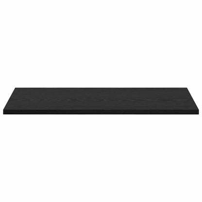 Étagère à livres 4 pcs Noir 60 x 30 x 1.5 cm Bois d'ingénierie