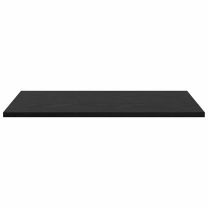 Étagère à livres 4 pcs Noir 60 x 40 x 1.5 cm Bois d'ingénierie