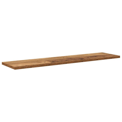 Étagère à livres 4 pcs Marron 80 x 20 x 1.5 cm
