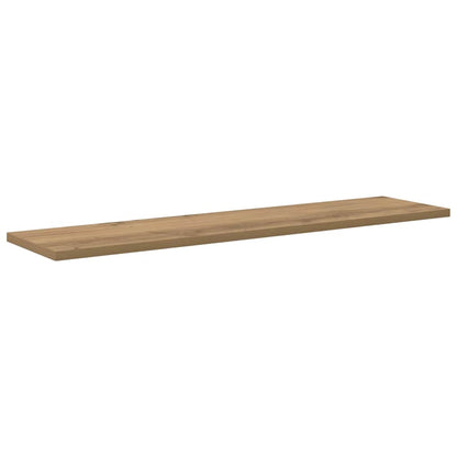 Étagère à livres 4 pcs Marron 80 x 20 x 1.5 cm