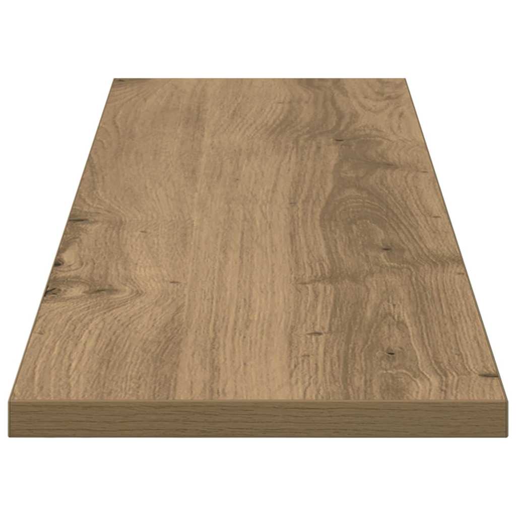 Étagère à livres 4 pcs Marron 80 x 20 x 1.5 cm