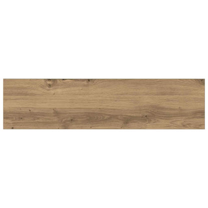 Étagère à livres 4 pcs Marron 80 x 20 x 1.5 cm