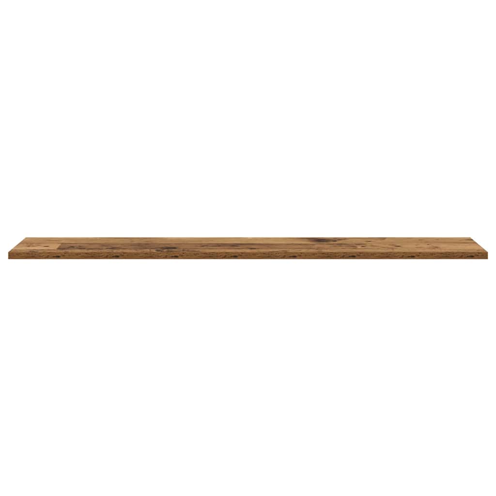 Étagère à livres 4 pcs Marron 100 x 20 x 1.5 cm