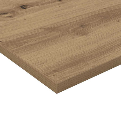 Étagère à livres 4 pcs Marron 100 x 20 x 1.5 cm