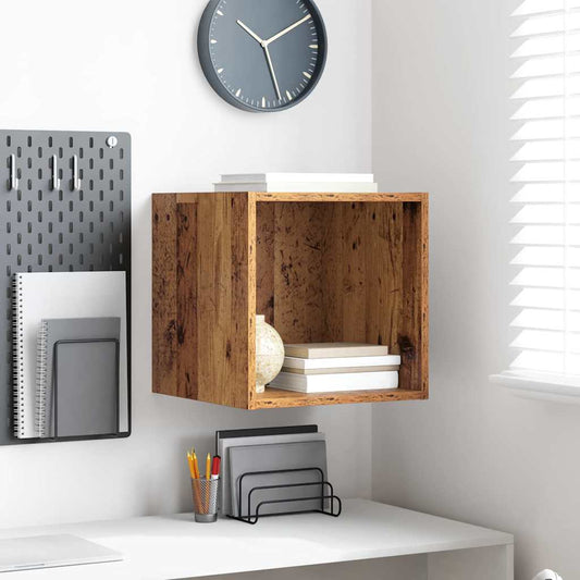 Meuble mural Bois ancien 37 x 37 x 37 cm Bois d'ingénierie