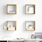 Étagères murales 4 pcs Chêne artisan 26 x 15 x 26 cm