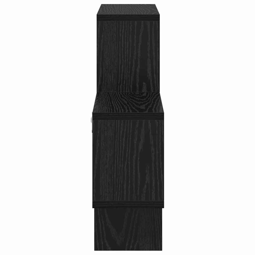 Étagère Murale Chêne noir 82 x 15 x 51 cm Bois d'ingénierie