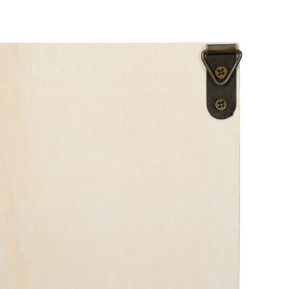 Boîte d'Exposition en Bois Marron 40 x 8,5 x 54 cm Contreplaqué