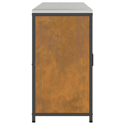 Ensemble de rangement cuisine 3 pcs Rouillé 210 x 50 x 92 cm