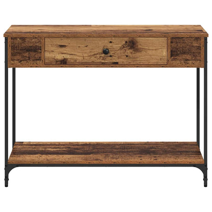 Table console Bois ancien 100 x 34.5 x 75 cm Bois d'ingénierie